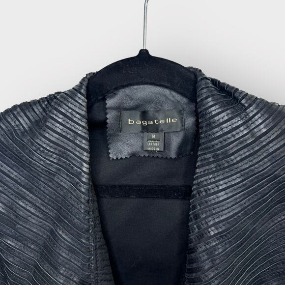 Bagatelle genuine leather jacket - Picture 2 of 6